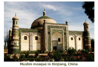 prayer mosque in Xinxiang
