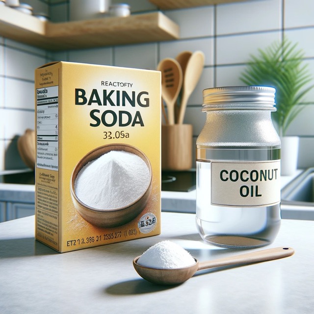 Baking Soda and Coconut Oil