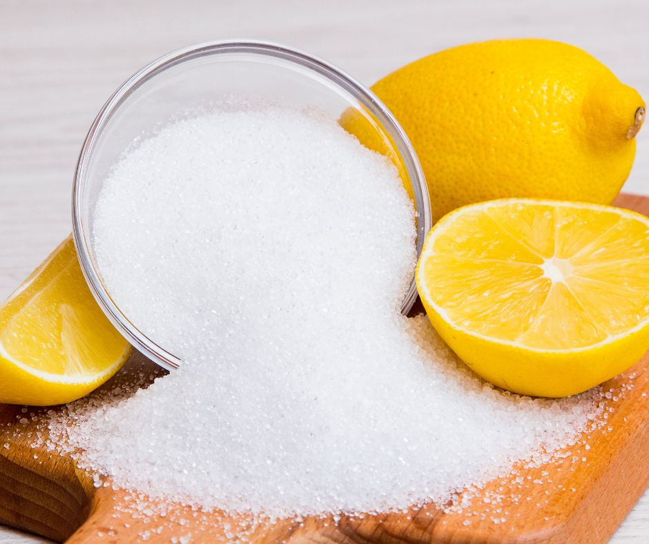 Citric acid powder health benefits - antioxidant properties, improved digestion, kidney health, and skin care.