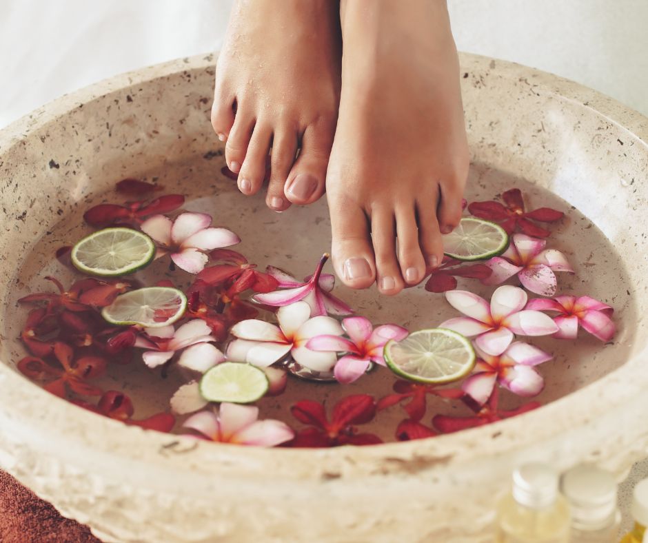 DIY Foot Soaks.